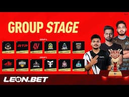 FREE FIRE TOURNAMENT LIVE JONTY VS VASIYO VS TSG VS MAFIA  ₹1,75,000 PRIZE POOL LEON CUP -FREEFIRE