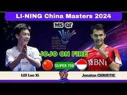 [QF] Jonatan CHRISTIE (INA) vs LEI Lan Xi (CHN) | China Masters 2024