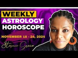 🔮 Weekly Astrology Forecast | Pluto in Aquarius & Big Shifts Ahead (Nov 18-24, 2024)