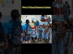 Wert Rational Action Example | Simple Explanation #sociology