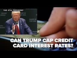 Trump promises credit card interest rate cap. Can it happen?