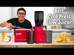 Discover the Power of Cold Press Juicing with the NUUK DRIP Slow Juicer! 🍏🥕🍇 | Best Slow Juicer