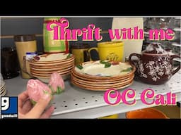 GOODWILL OC California thrift with me. CORNINGWARE VISION, FRANCISCAN, VINTAGE DECOR and more!