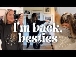 I'm back, besties | Casey Holmes Vlogs