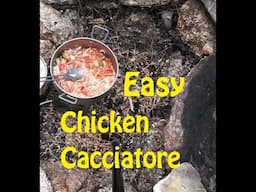 Easy Chicken Cacciatore - Low Carb Version