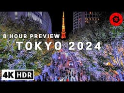 Tokyo's BEST Christmas Lights 2024 Preview - 4K HDR