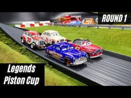 DOC HUDSON RETURNS | Disney Cars Legends Piston Cup | Round 1 Compilation