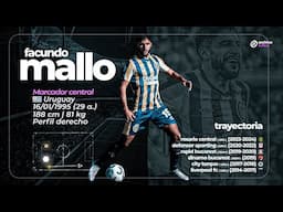 ▶️ Facundo Mallo 🇺🇾 Marcador central ᴴᴰ