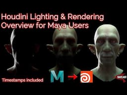 Houdini Lighting & Rendering Overview for Maya Users