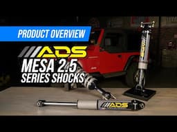 ADS Mesa 2.5 Series Shocks - Built Tough for Every Trail!