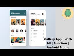 Load Gallery | Photos | With Function | Android Studio