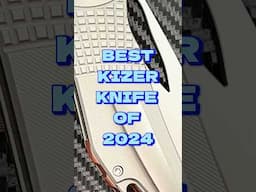 BEST KIZER knife of 2024! #edc #shorts #knife #blade #edcknife