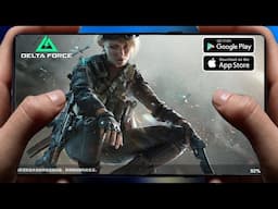 Delta Force Mobile Open Beta Download on Android | No QQ & We Chat Login Requirement 😍