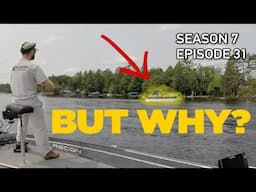 Pontoon Cuts Me Off....But Watch What Happens Next! | MUSKY FISHING!!! S7.E31