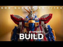 God Gundam RG | Satisfying Gunpla Beat Building (ASMR)