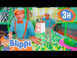 Blippi's BALLPIT GAMES! |  Blippi and Meekah Best Friend Adventures | Educational Videos for Kids