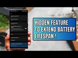 Powerful Hidden Feature which can extend your Battery Life Span !