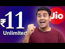 ₹ 11 Rs. Jio Unlimited Secret Plan Launched !