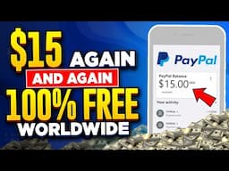 $15.00 Again and Again Paypal Money Every 200/sec (How To Earn Free Paypal Money 2022)