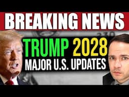 BREAKING NEWS: Trump 2028… What He Just Said