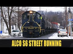 ALCO Street Running: If At First You Don’t Succeed, Split the Train in Half and Try Again!