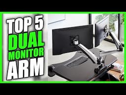 Top 5 Best Dual Monitor Arm on Budget - Best Dual Monitor Stand 2025