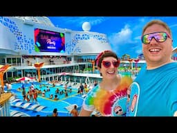 Boarding Utopia of the Seas! Royal Caribbean’s Newest Ship & World’s Biggest Weekend!