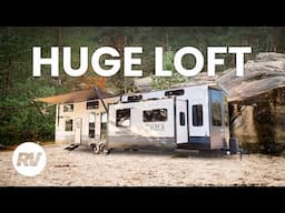 Huge Loft In the 2025 Puma 402LFT RV Walkthrough