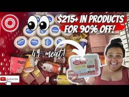 TARGET COUPONING HAUL || HOT ALL DIGITAL DEALS + MONEYMAKER PROTEIN COOKIES + GOT IT ALL FOR 90% OFF