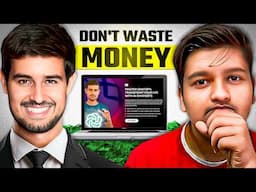 The Truth About Dhruv Rathee's Courses | The Course Mafia | Tanish Garg