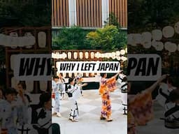 Why I left Japan #japaneseculture