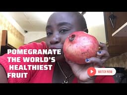 Pomegranate Benefits | The Worlds Healthiest Fruit