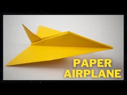 How to Make a Paper Airplane | Best Paper plane