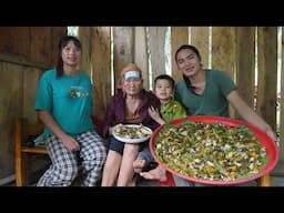 Taking care of sick mother, how to make traditional Vietnamese spring rolls, farm life