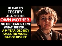 HE HAD TO TESTIFY AGAINST HIS OWN MOTHER, NO ONE CAN BELIEVE WHAT SHE DID...