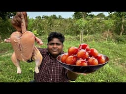 Chicken Gulab Jamun Making|சிக்கன் வச்சு குலோப் ஜாமுன் செய்யலாம் வாங்க|Very Yummy and Tasty Sweet