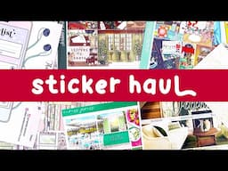 Planner Sticker Haul ☆ November Goodies