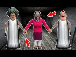 Granny vs Hello Neighbor vs Scary Teacher vs Accident || - funny horror animation (p.337)