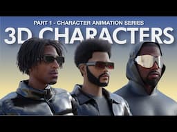 Creating Custom 3D Characters in Blender using FaceGen and Daz (Part 1 - Character Animation Series)