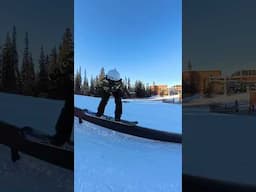 Copper Snowboard Trick Shot