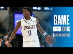 Alcorn State at Washington | HIGHLIGHTS | Big Ten Men's Basketball | 11/22/24