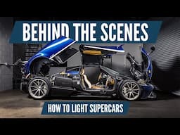 BEHIND THE SCENES of a SUPERCAR Photoshoot