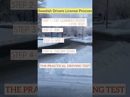 Complete process of Getting Swedish Drivers License .#immigrationtosweden #swedeninformativevlog