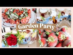 Whimsical Garden Party | Tea Party | New Patio Furniture | Ladies Summer Party