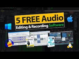 Best Free Professional Audio Editing Software for Windows, Mac and Linux [HINDI]