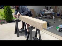 Barron Designs Faux Wood Beam Install and Unboxing!