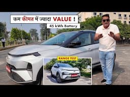 13.99 लाख में इतनी RANGE आजतक सपना ही था - Nexon EV 45 का 100% से 0% Test