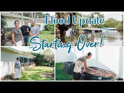 AN EMPTY HOME TOUR + GARDENING | FLOOD UPDATE WITH MY PARENTS