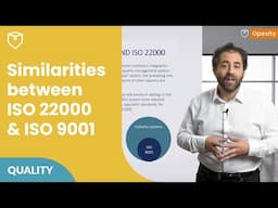 Similarities between ISO 22000 and ISO 9001 🤝 | Opexity