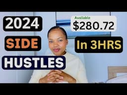 SIDE HUSTLES TO START in 2024